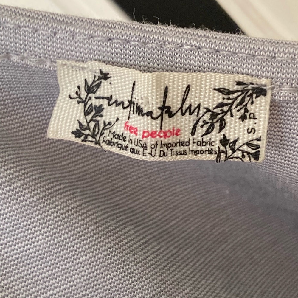 NWOT Free People Intimately Square Bodysuit - Picture 4 of 8